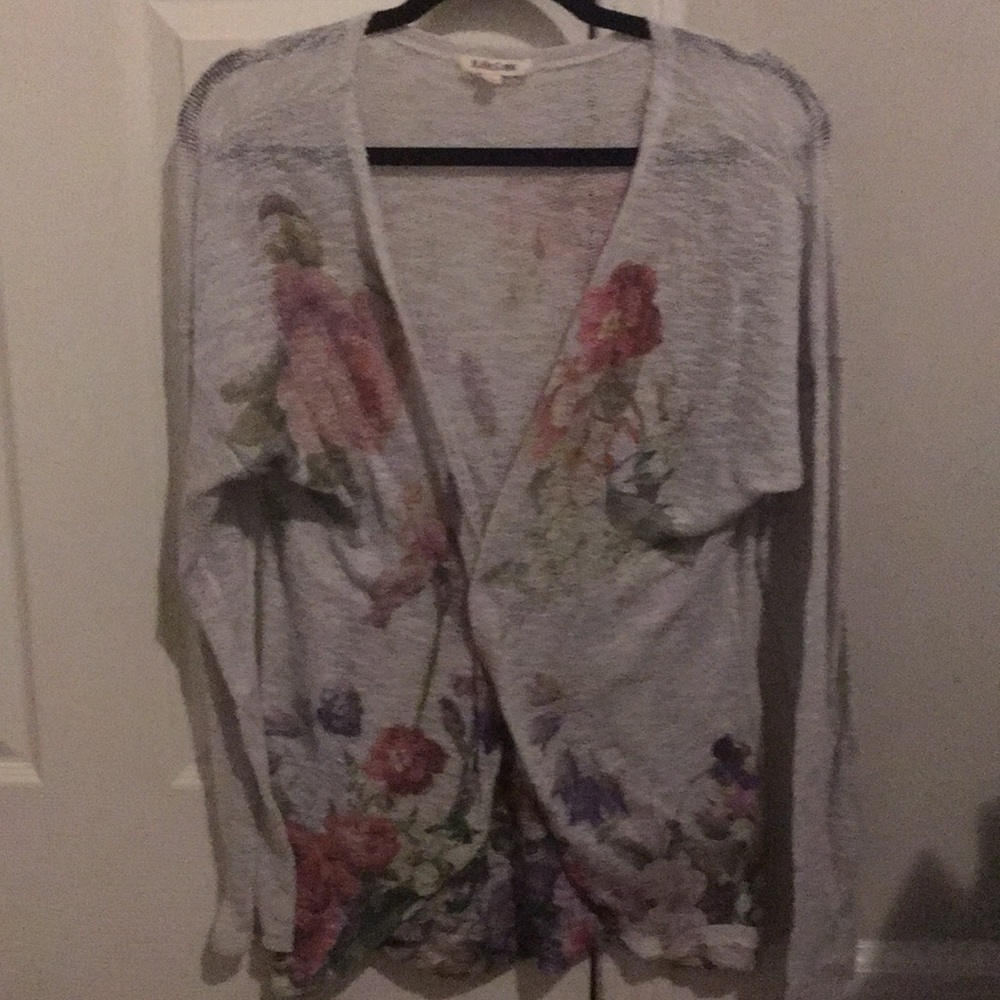Flower Thin sweater